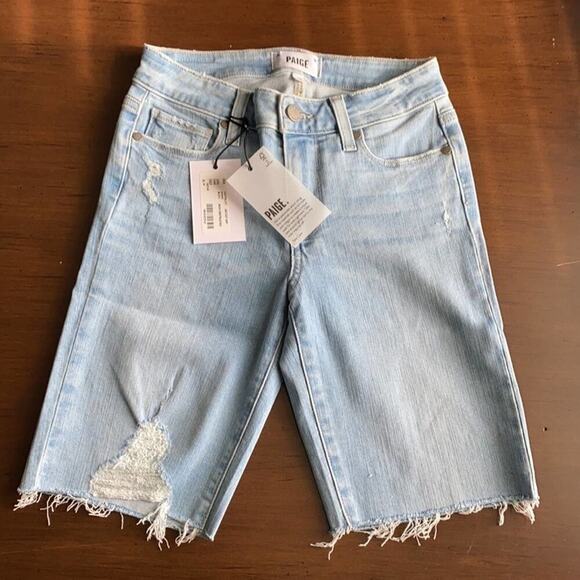 Paige Jax Cut Off Shorts Size 24 Denim⭐️⭐️⭐️⭐️⭐️ - Picture 9 of 9